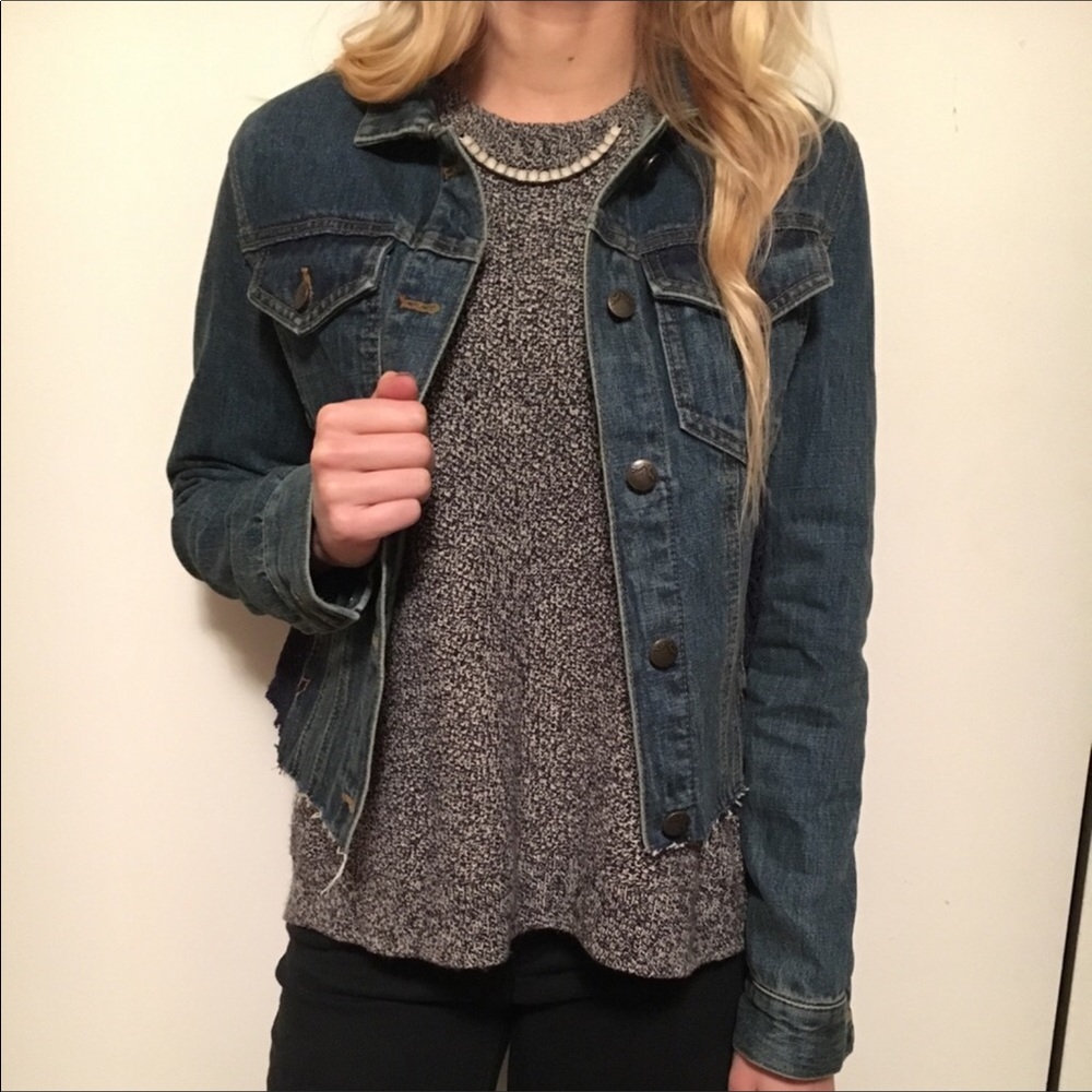 NWOT Free People Jean Jacket